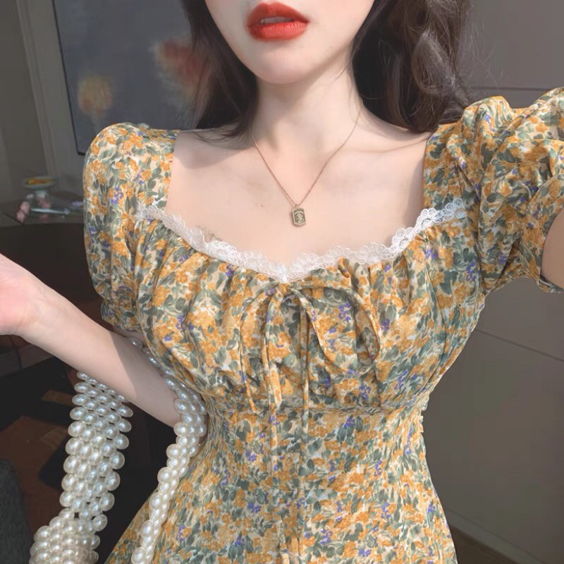 Váy hoa nhí 3 màu siêu đẹp - Tikbook Store - Order