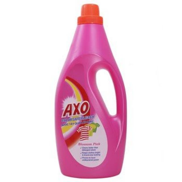 Nước tẩy quần áo màu AXO 1.8L Hương Hoa Đào