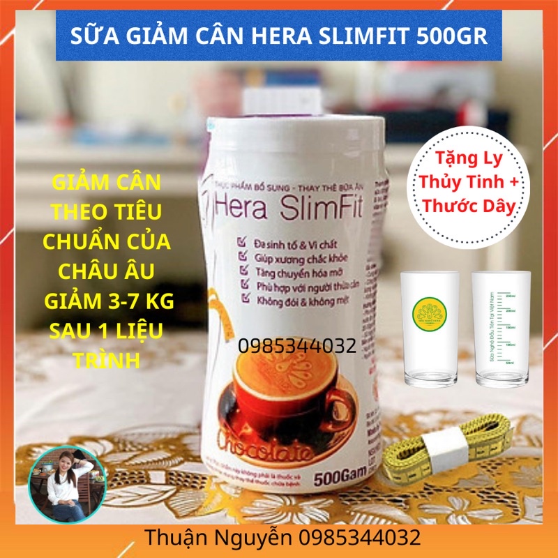 COMBO 2 Hộp Sữa Giảm Cân Hera Slimfit🔹Giảm Cân🔺Giảm Cân An Toàn,Hiệu Quả,Nhanh🔺Giảm Mỡ Toàn Thân🔹Béo Phì🔺Giảm Mỡ Bụng