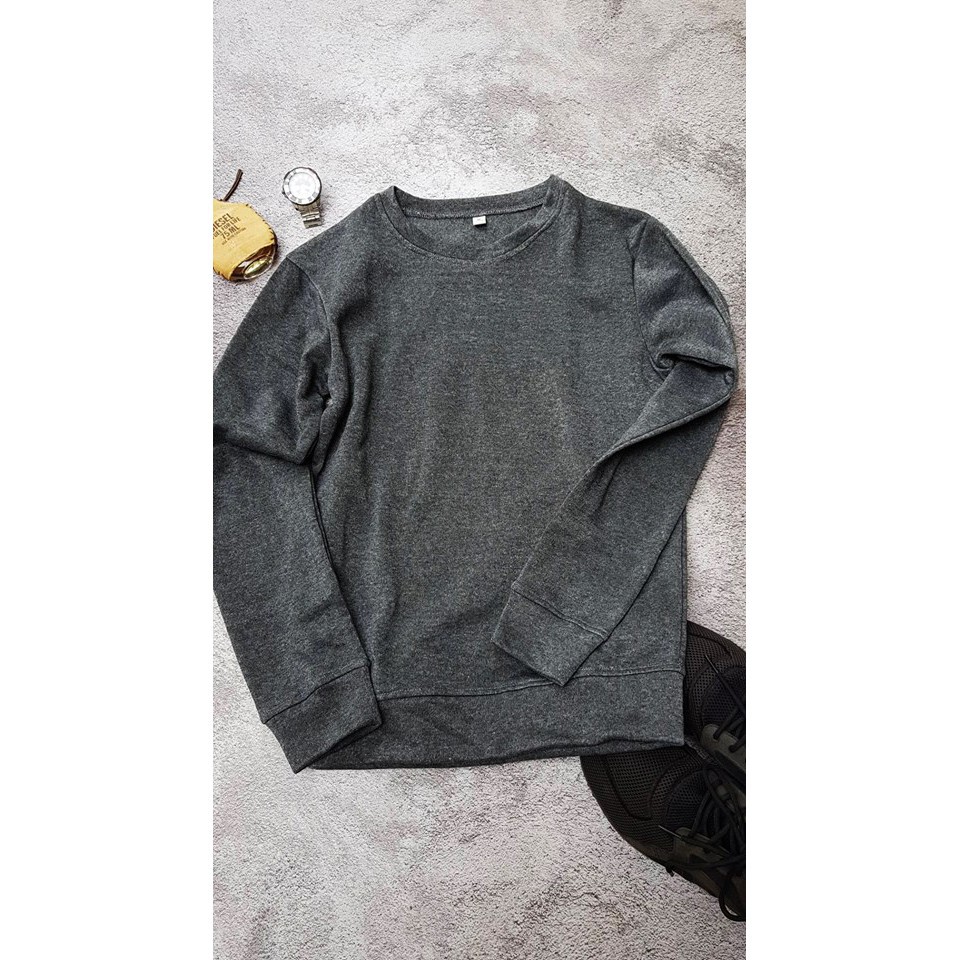 Áo sweater nỉ nhiều màu IN CHỮ CHAM.PI.ON và TRƠN.GIAO NGẪU NHIÊN