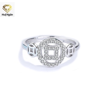 Nhẫn bạc Ý 925  - Kim tiền may mắn RR1587
