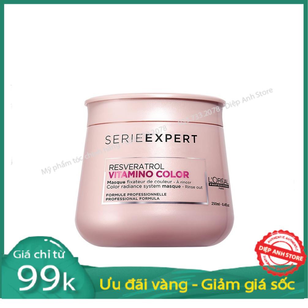 Ủ TÓC - KEM Ủ TÓC GIỮ MÀU NHUỘM  LOREAL PROFESSIONNEL SERIE EXPERT VITAMINO COLOR 250ML CHÍNH HÃNG DIA5468