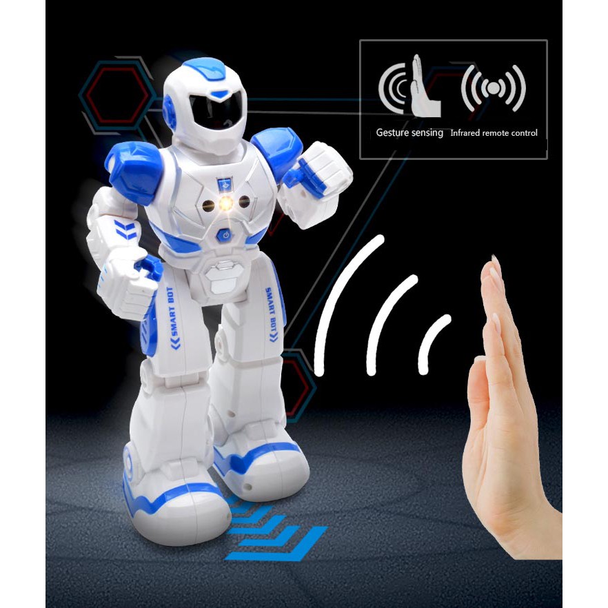 Đồ Chơi Robot Điều Khiển Từ Xa , Điểu Khiển Tay Cảm Ứng Tay (Phiên Bản Tiếng Anh)