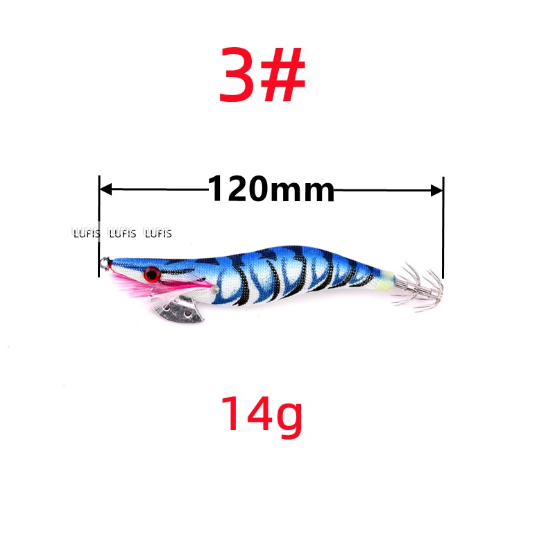 Cá Biển 2.0# 2.5# 3.0# Mồi Câu Cá Giả Hình Bạch Tuộc