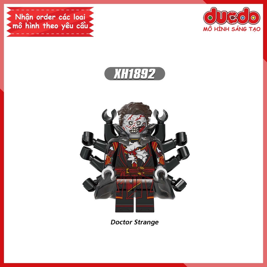 Minifigures Nhân Vật Doctor Strange 2 Phù Thủy Tối Thượng Marvel - Đồ chơi Lắp ghép Xếp hình Mô hình Mini XINH X0335