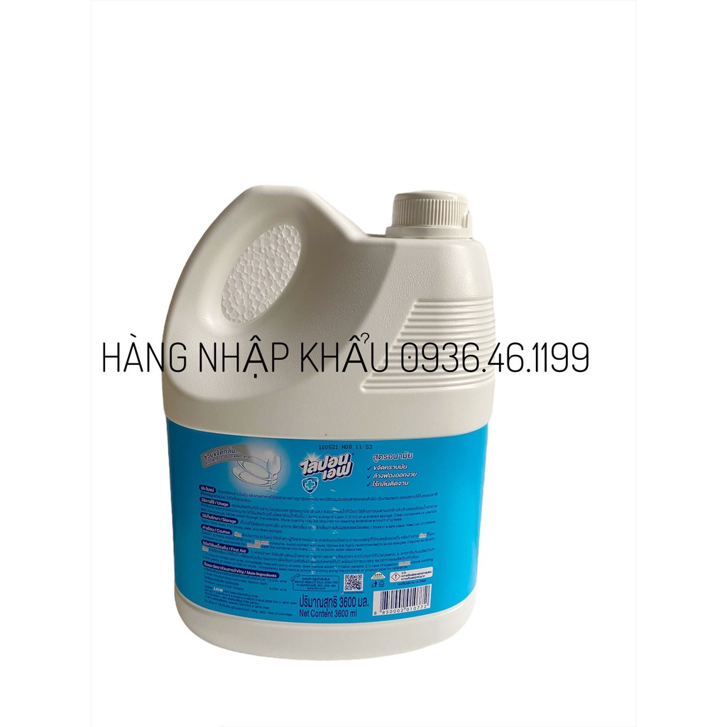 [MẪU MỚI]Can Nước rửa bát,đĩa siêu sạch không mùi Thái lan 3600ml{ siêu rẻ}