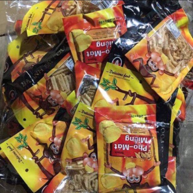 Sỉ bịch 30 gói snack phomat khỉ