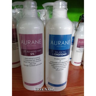 CẶP DẦU GỘI, XẢ AURANE 750ML