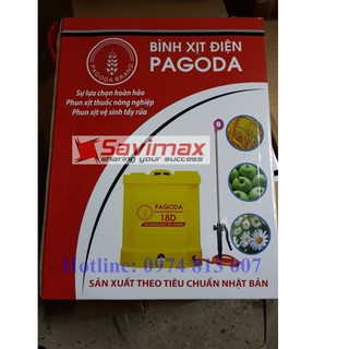 Bình phun thuốc dùng điện  16L giá rẻ