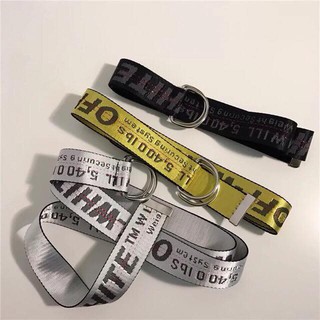 Combo 3 thắt lưng off white phong cách