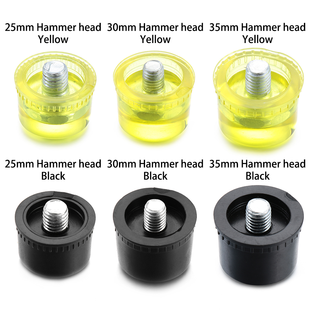 FASHYUNER Đầu búa cao su thay thế 25/ 30/ 35mm chất lượng cao