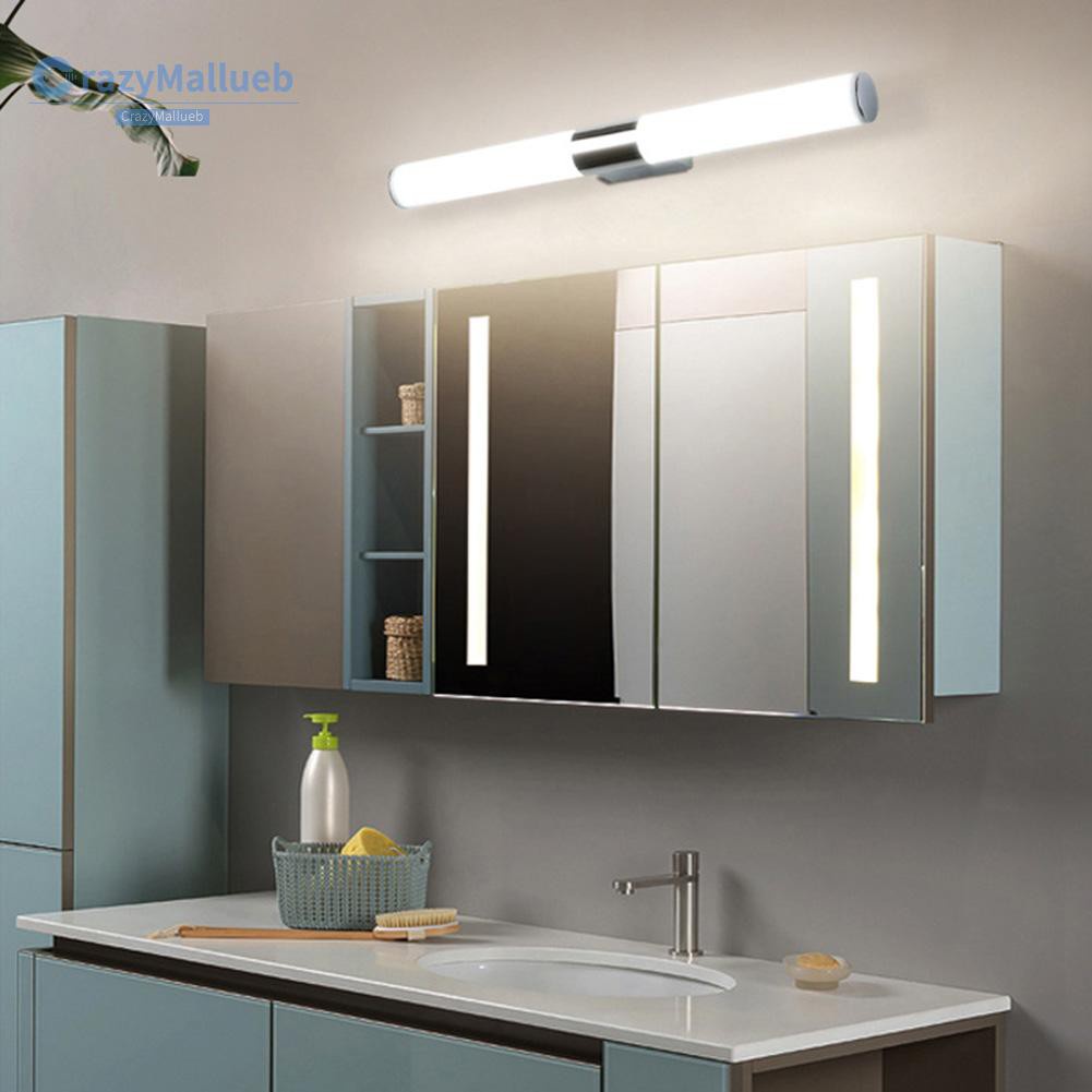 Crazymallueb❤Modern Bathroom Mirror Light Acrylic Indoor Makeup Vanity Lamp Wall Decor❤Lighting