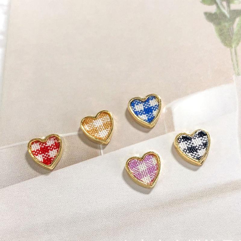 Hộp Phụ Kiện Trang Trí Móng Tay Nghệ Thuật 3d Hình Trái Tim Giáng Sinh
