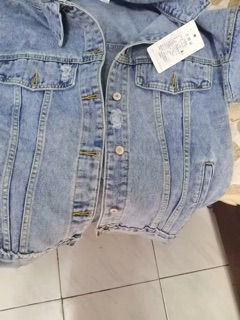 Áo khoác jeans ( kèm ảnh thật)
