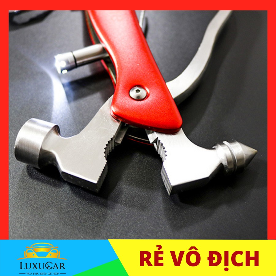 Búa phá kính,thoát hiểm,cứu hộ đa năng phong cách SUP-REME thời trang phù hợp cho mọi loại xe hơi, ô tô