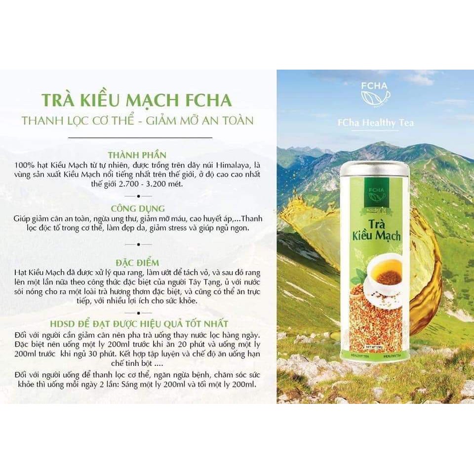 Trà kiều mạch FCha Giảm cân an toàn | BigBuy360 - bigbuy360.vn