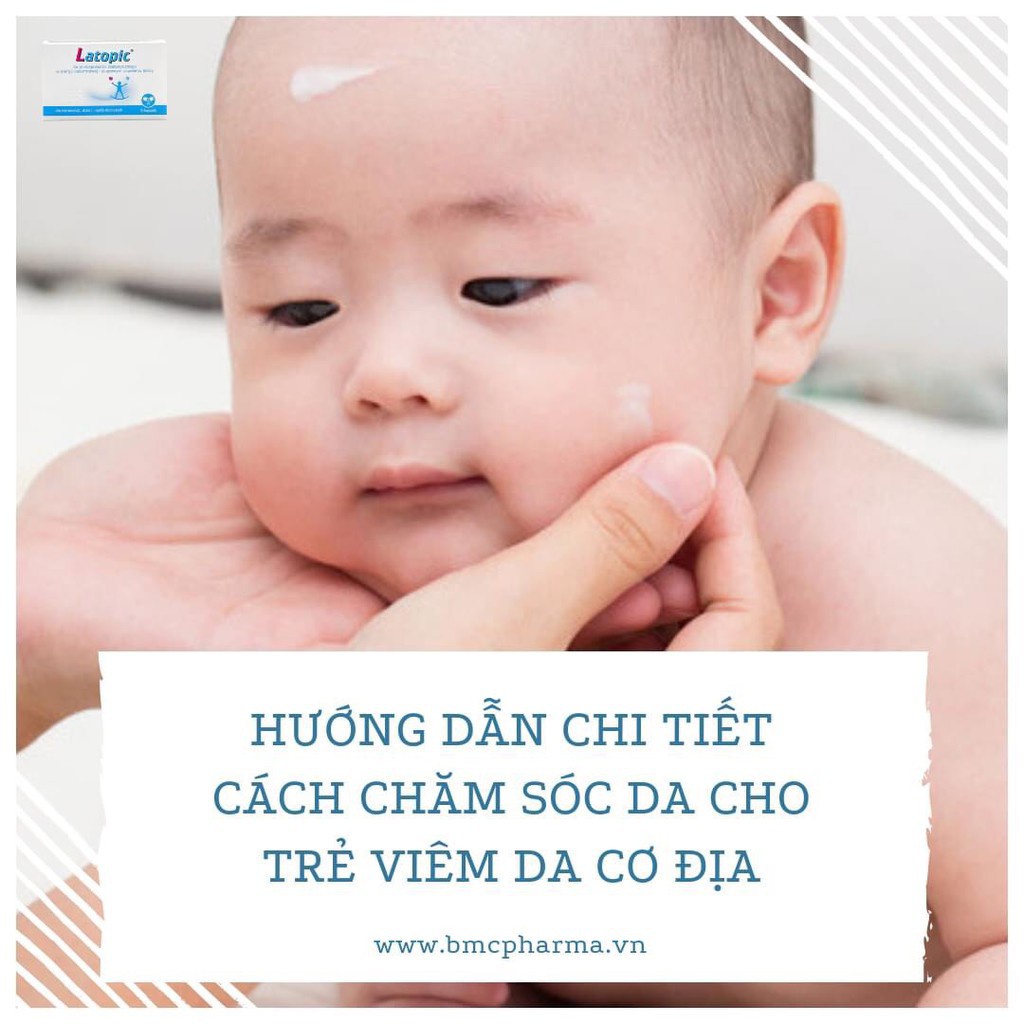 Gel Tắm Gội Latopic Kháng Khuẩn , Giảm Kích Ứng, Làm Dịu Da, Cho Da Dễ Dị Ứng 400ml