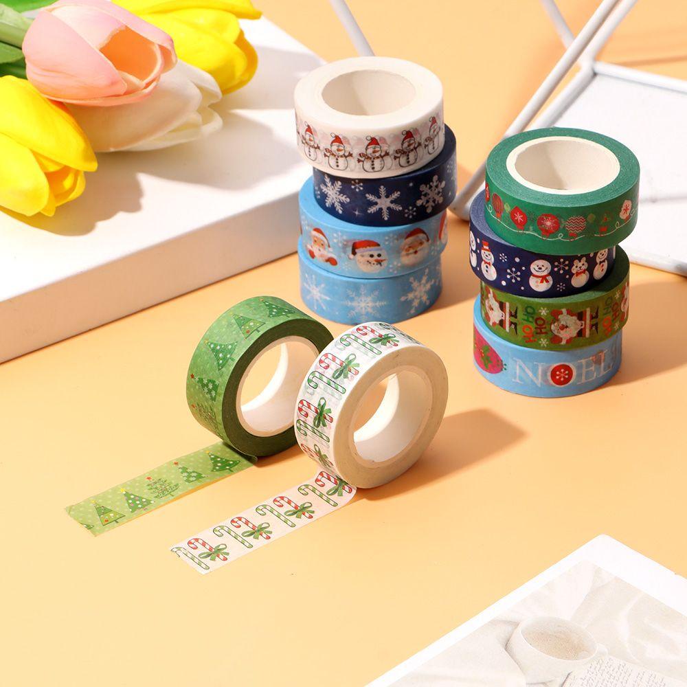 Cuộn Băng Keo Họa Tiết Giáng Sinh Trang Trí Sổ Tay