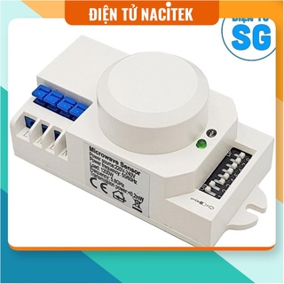 Công tắc cảm ứng chuyển động radar vi sóng 5.8GHz 220VAC