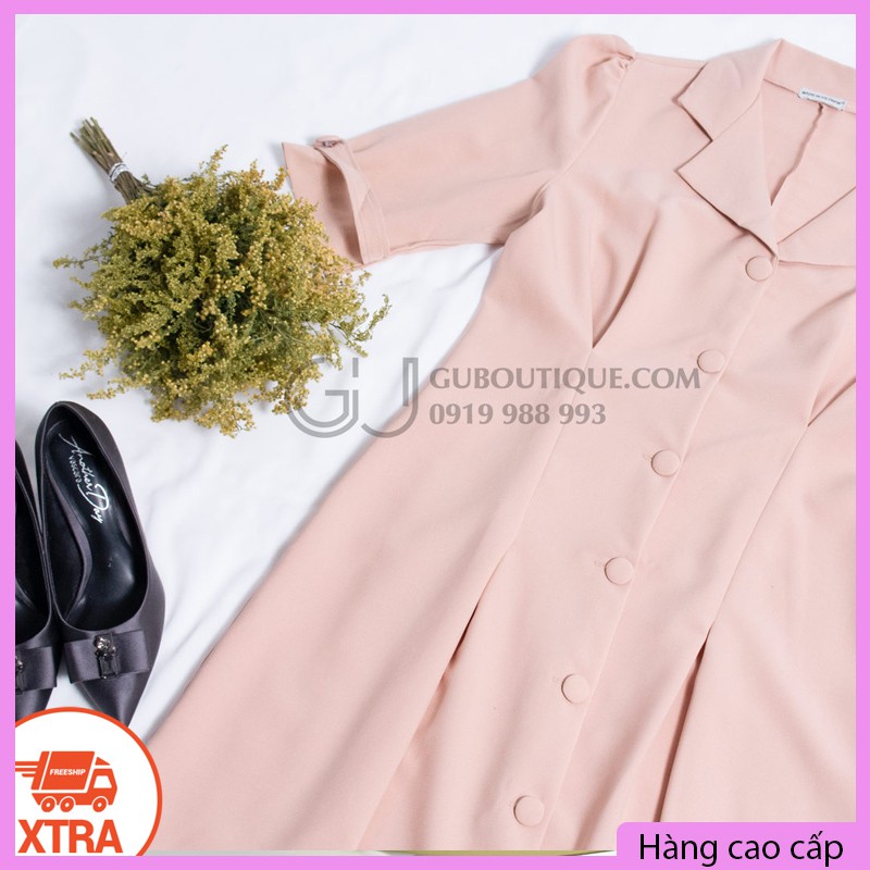 Đầm suông cổ vest GU.Boutique | BigBuy360 - bigbuy360.vn