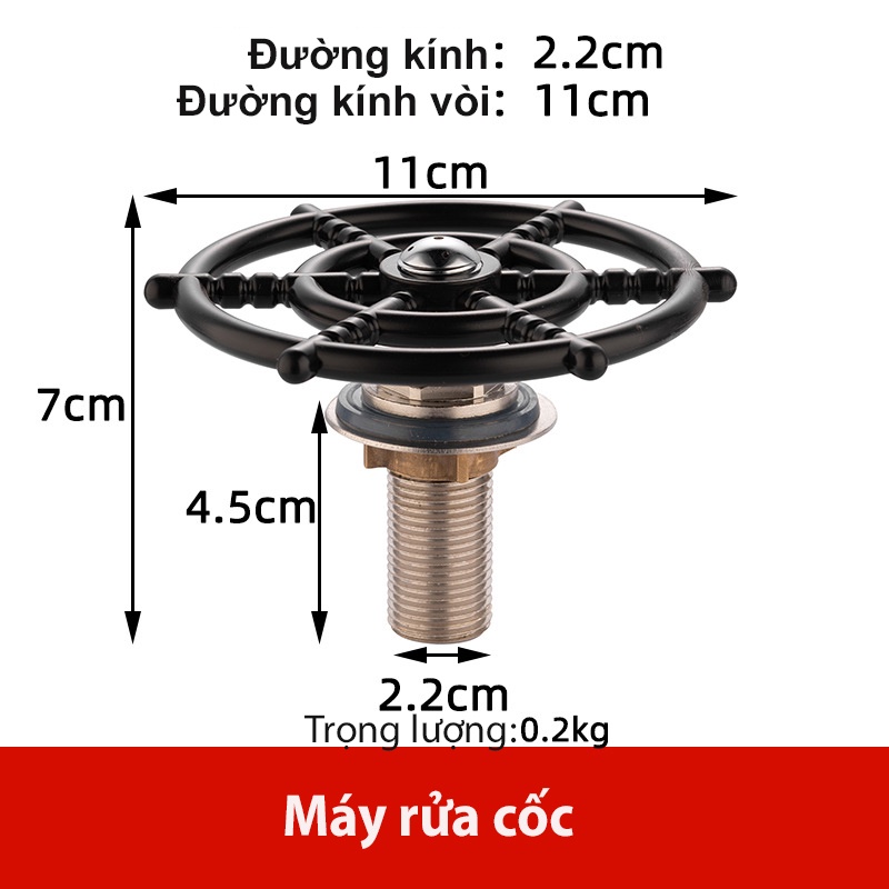 Máy rửa cốc ly tự động Schmidt, phun rửa áp suất cao đa năng tiện dụng cho nhà bếp - Hàng chính hãng