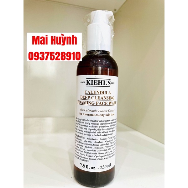 Sữa rửa mặt kiehl's