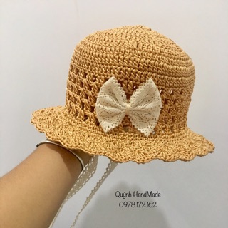 Combo mũ hè HandMade sợi thô chị như lý