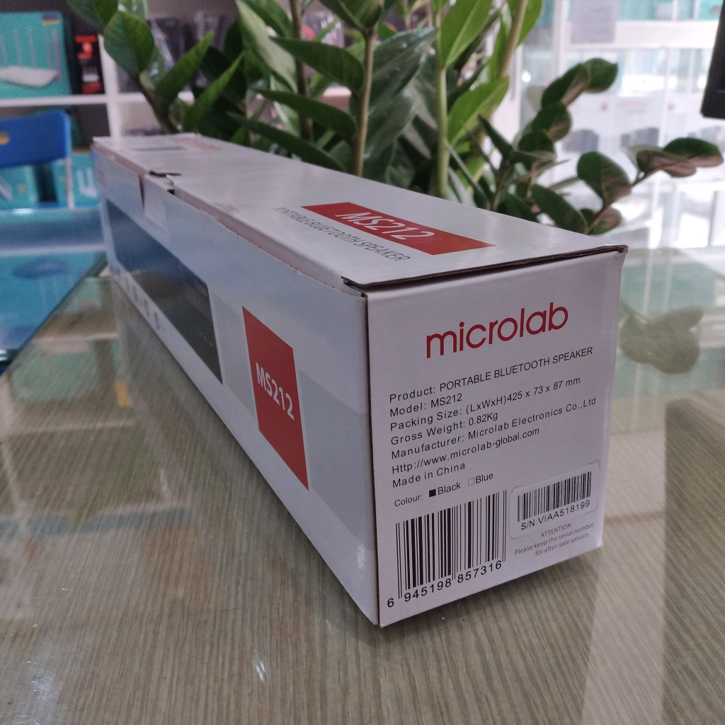 Loa Bluetooth MICROLAB MS212  - BH Chính Hãng 12T