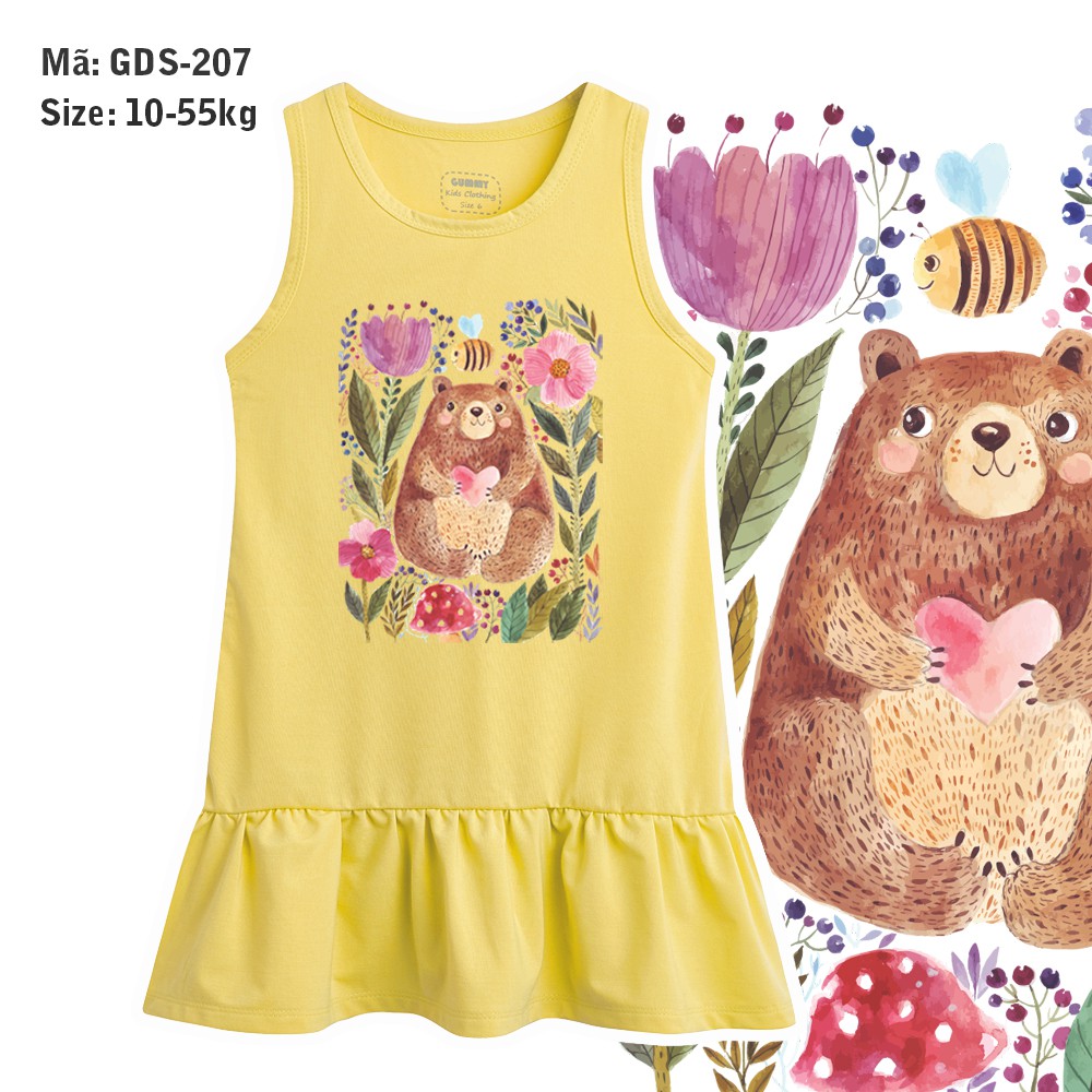 Đầm bé gái GUMMY 10-55kg m