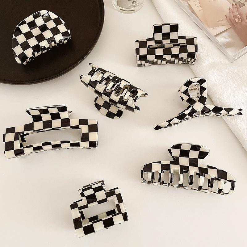 Kẹp Tóc Hình Cá Mập Màu Trắng Đen Thời Trang Hàn Quốc