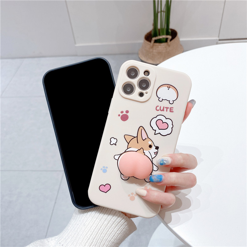 Ốp Điện Thoại Suntaiho Cho Iphone 11 Pro Max 12 Mini Pro Max 7 8+ X XS XR XS MAX Bằng Silicon Mềm Hình Corgi Dễ Thương | BigBuy360 - bigbuy360.vn