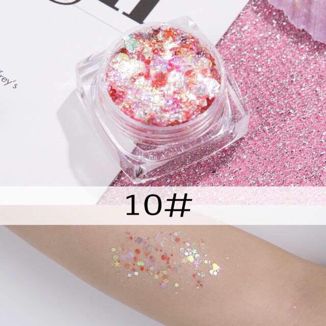 Nhũ Sequin Hạt To Không Cần Keo Đính MXx