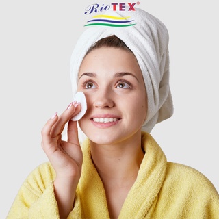 Khăn mặt, khăn gội đầu Riotex kích thước 34x82cm 70g, 100% cotton - siêu thấm hút.