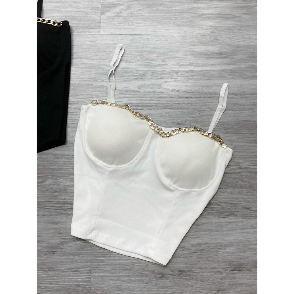 ÁO 2 DÂY PHỐI XÍCH có mút ngực