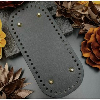 Đế da pu đan móc thủ công Sz 22 * 10cm