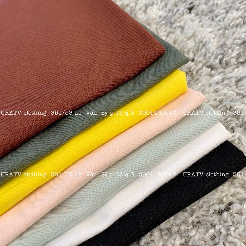 [ẢNH THẬT-CÓ SẴN] Áo thun trơn tay ngắn MB