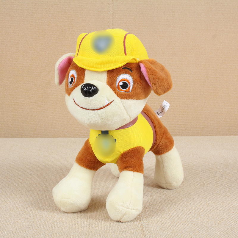 Đồ chơi búp bê nhồi bông hình chó cứu hộ trong phim hoạt hình PAW PATROL dễ thương kích thước 12cm/20cm
