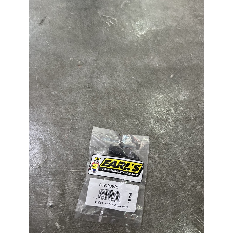 Đầu Earl's 45 độ 1 Ren nối dây dầu nhập khẩu Thailand
