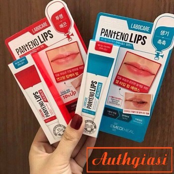 Son dưỡng trị thâm môi Mediheal Labocare Panteno Lips Labo Care xanh và đỏ | BigBuy360 - bigbuy360.vn