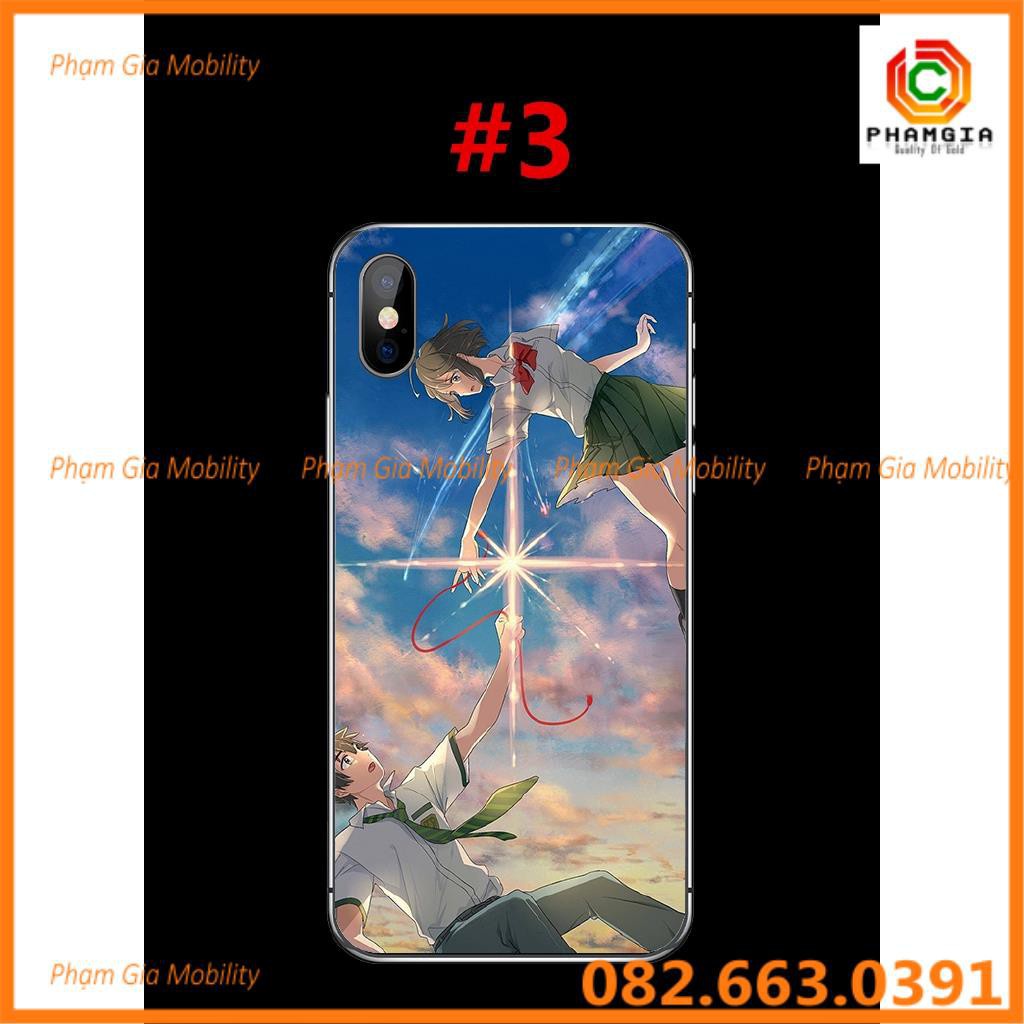 Ốp lưng dẻo in hình anime đẹp iPhone X 8 7 6 6S Plus 5 5S SE