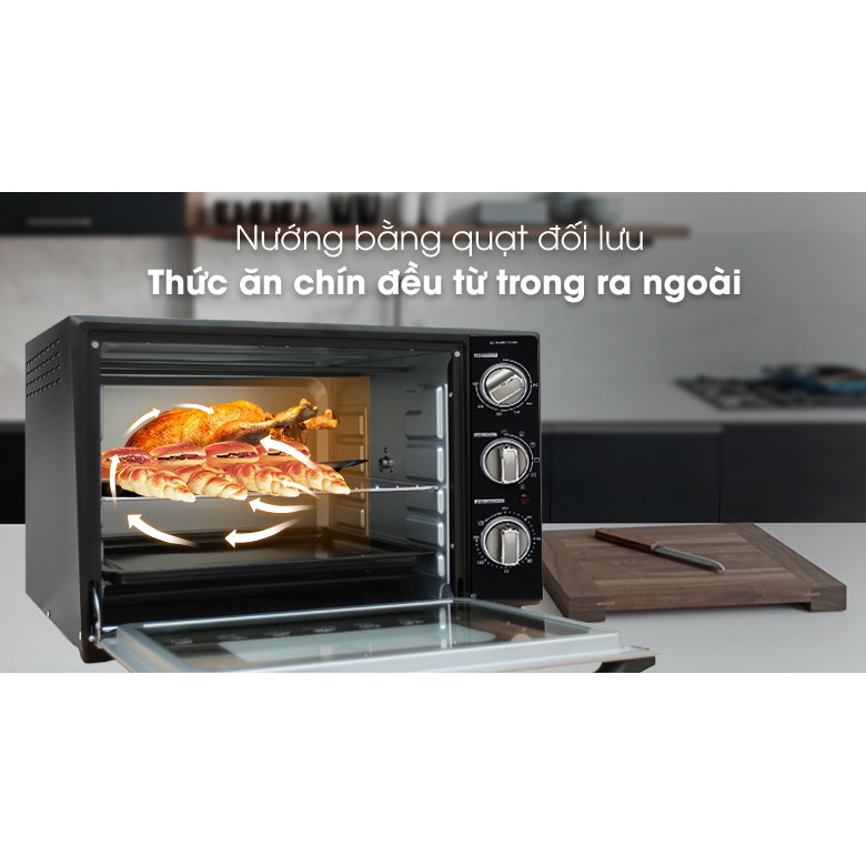 Lò nướng Sharp (Nhật Bản) EO-B46RCSV-BK 46 lít (Sản phẩm 100% chính hãng)