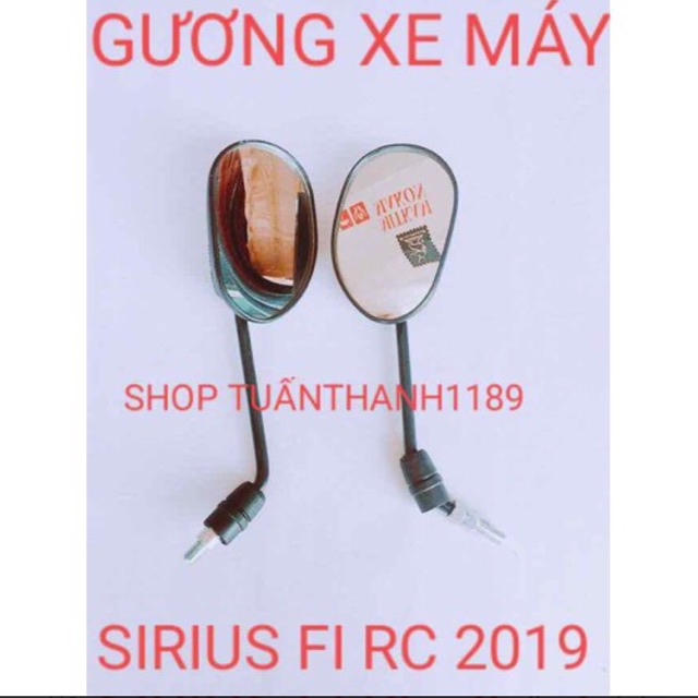 GƯƠNG XE MÁY SIRIUS FI RC 2019 RIN