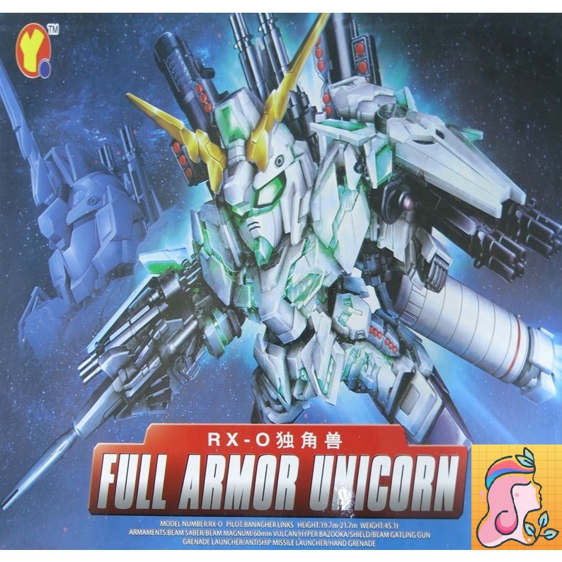 Mô hình Gundam SD RX-0 Full Armor Unicorn