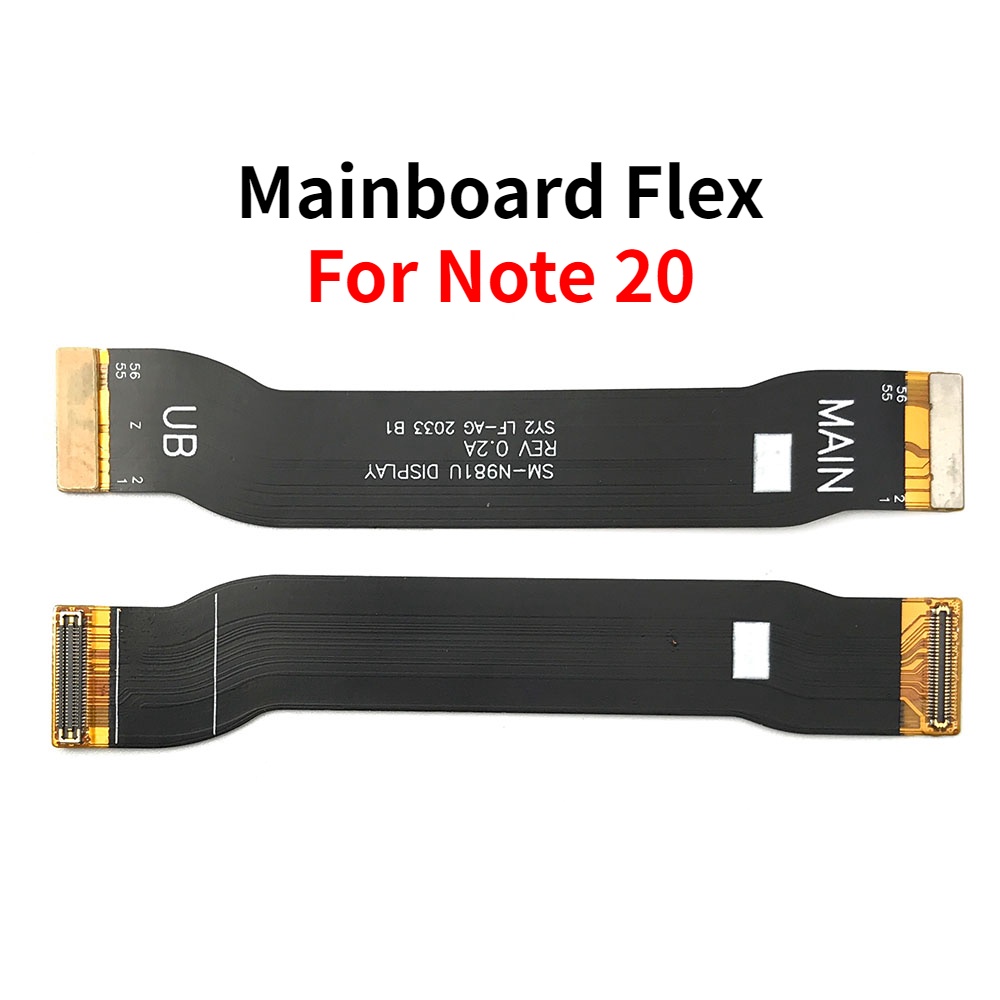 Cáp Flex Màn Hình LCD Bo Mạch Chủ Cho Samsung Note 10 Lite Note 20 S10 Plus Note10 Pl