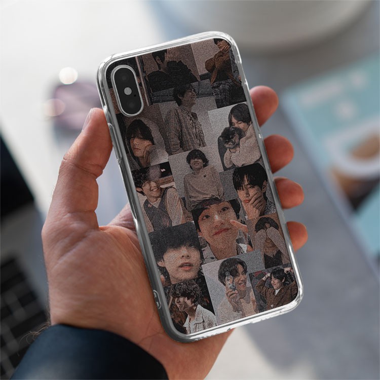 Ốp lưng iphone silicon Idol KPOP BTS Taehyung so funny BLUBTS0041
