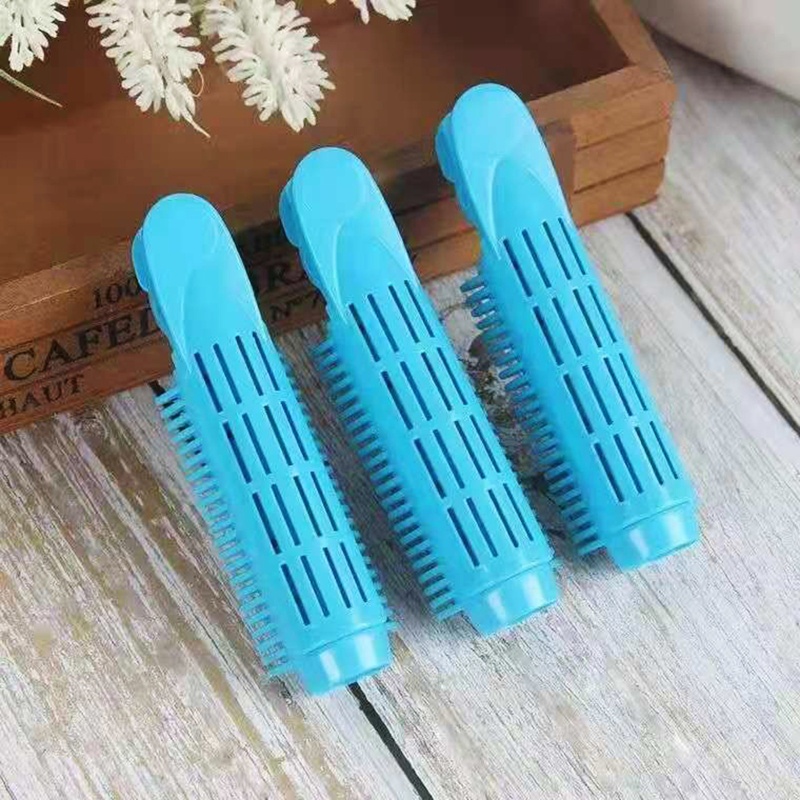 Set 4 Kẹp Tóc Xoăn Tự Nhiên Bằng Nhựa Dành Cho Nữ