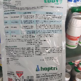 Eddy 72 WP phòng trừ nấm bệnh