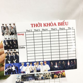 [Siêu rẻ] Bộ dụng cụ học tập Bts
