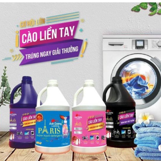 Nước Giặt Quần Áo Paris Pháp 3.6 Lít Hàng Chuẩn hương nước hoa hàng thái lan