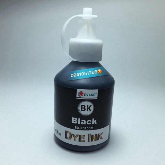 QN0093 HDF Mực in phun màu đen(Black) dùng cho HP deskjet 1115/GT 5810/5820- Canon IP 2770/2870/IP3680/7270(Đen) 25